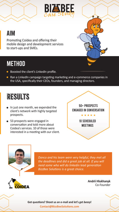 LinkedIn Lead Generation - Coidea Agency - E-Mail-Marketing