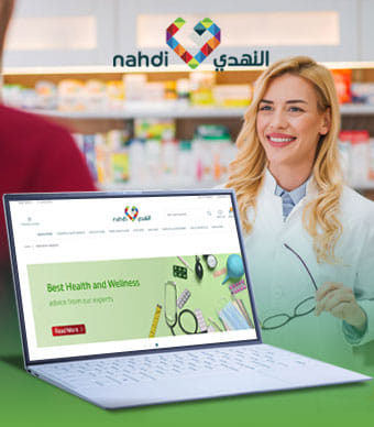 Online Pharmacy - eCommerce Website Development - Réseaux sociaux
