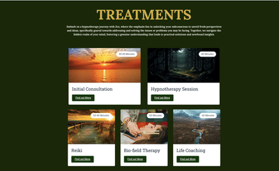 Health & Life Care Website & Booking System - Webseitengestaltung