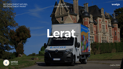 Lerat Location - Publicité en ligne