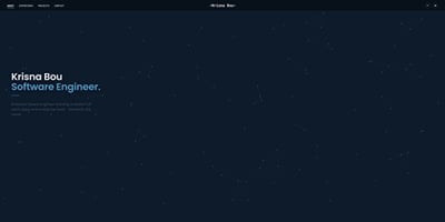 My own portfolio site, hand-coded WordPress - Website Creation