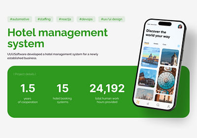 Hotel management system - Software Development