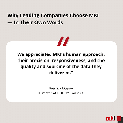 Client feedback - Dupuy Conseils - Étude de marché