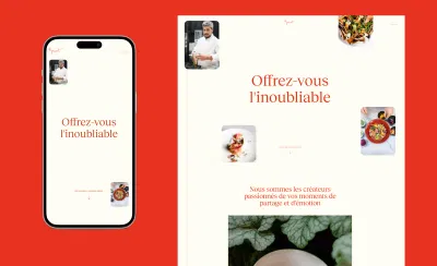 Nouvelle communication pour le traiteur Great - Digital Strategy
