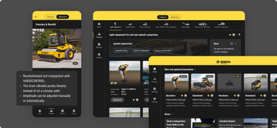 Bmobile 3.0: Die Vertriebs-App für BOMAG - Mobile App