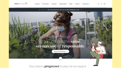 Refonte de l'usine à sites Durpal d'Elior Group - Administration web