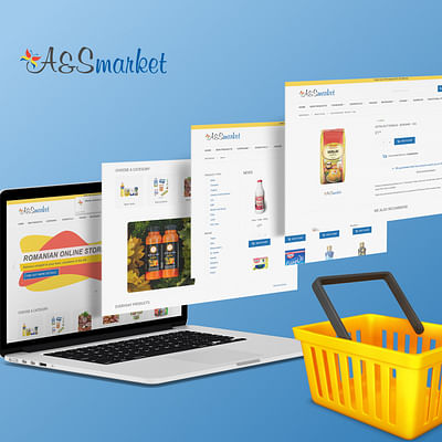 A&S Market - Online Groceries Shop - Ergonomia (UX/UI)