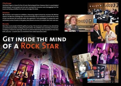 ART OF HARD ROCK - Advertising