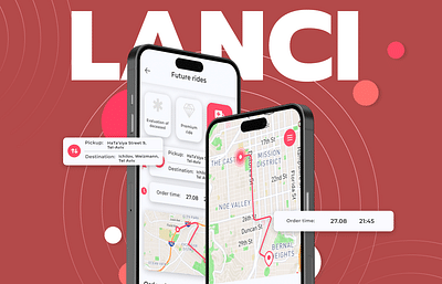 Lanci -  Emergency Rides Management App - App móvil