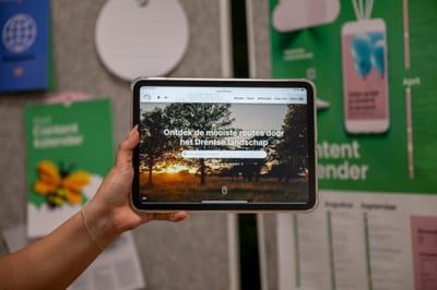 Eindje om in Drenthe: een pientere wandeling door het web - Website Creatie