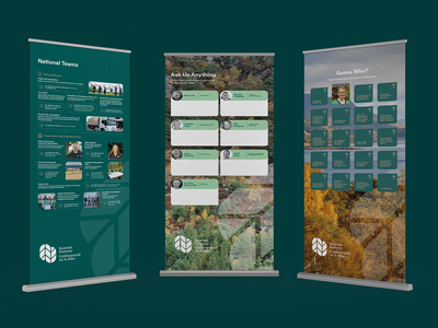 Government agency display boards - Marketing