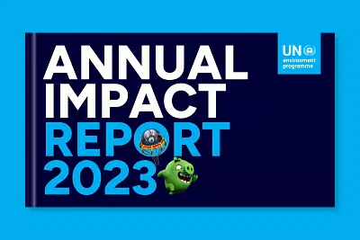 Annual Impact Report 2023 Design - Grafikdesign