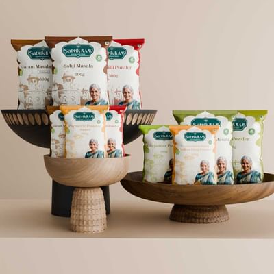 Satvik Raas- An Premium Spice Brand - Branding & Positioning