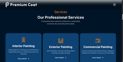 Website - Premium Coat - Création de site internet