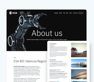 ESA-BIC: plataforma para impulsar el emprendimiento aeroespacial - Software Ontwikkeling