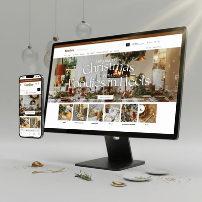 Foodies in Heels Shopify webshop & paid strategy - Marketing