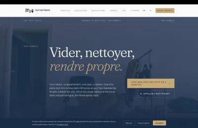 Site Web - Tout doit partir - Référencement naturel