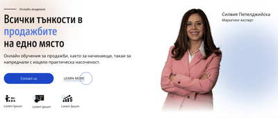 Sales Training Website - SMP Academy - Web analytics / Big data