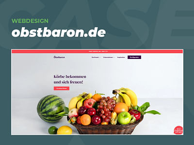 obstbaron.de Webdesign - Webseitengestaltung