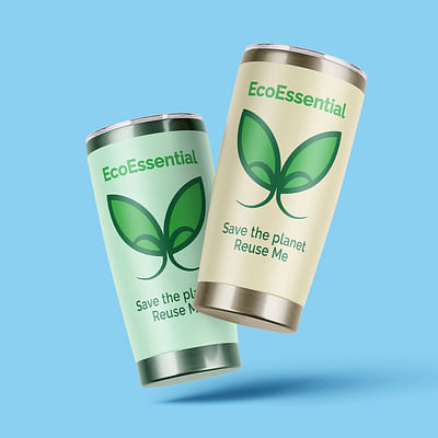 EcoEssential Logo Design and Product Design - Grafikdesign