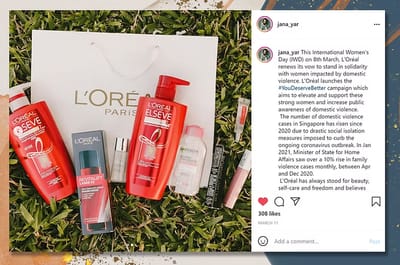 #YouDeserveBetter: L'Oréal & International Women’s Day - Relations publiques (RP)