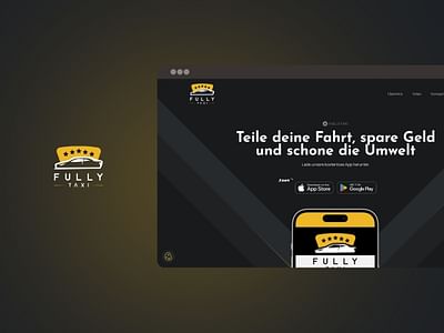 Fully Taxi • Webflow Webseite - Webseitengestaltung