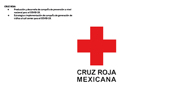 Cruz Roja - Content Strategy