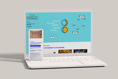 Centre social Lou Pasquié - Website Creatie