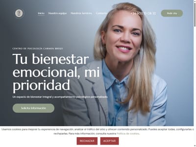Web para el Centro de Psicología Carmen Breijo (Sada, A Coruña) - Création de site internet