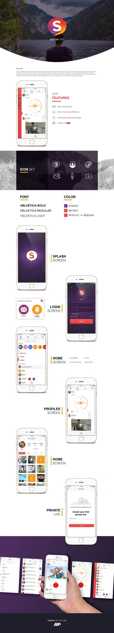 Socia APP - Mobile App