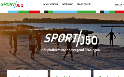 UX design voor het sportplatform van Groningen - Digital Strategy