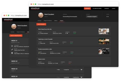 Smashcut - Website Creatie