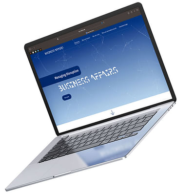 Neue Webseite für Business Affairs - Webseitengestaltung