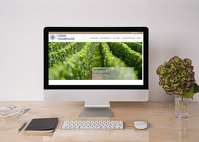 Site et extranet pour Union Champagne - Application web