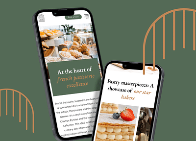 STUDIO PATISSERIE - UX/UI - Design & graphisme