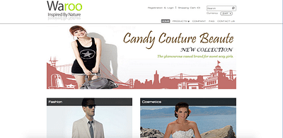Fashion and Clothing eCommerce - Webseitengestaltung