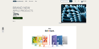 Buy MacBoooks Ecommerce Design - Software Development