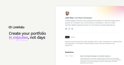Linkfolio - Sviluppo di software