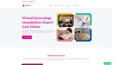 YourGynac Website - Creación de Sitios Web