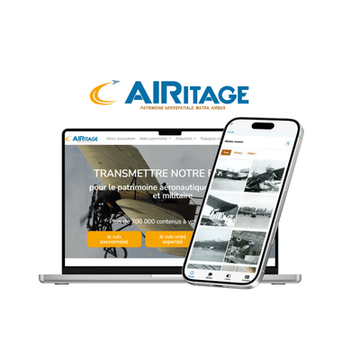 Airitage Patrimoine Aérospatiale, Matra, Airbus - Aplicación Web
