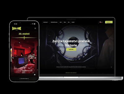 Web für das Erlebnismuseum in Prag - Creazione di siti web