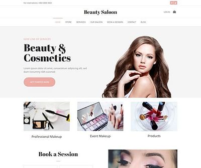 Beauty shop - E-commerce