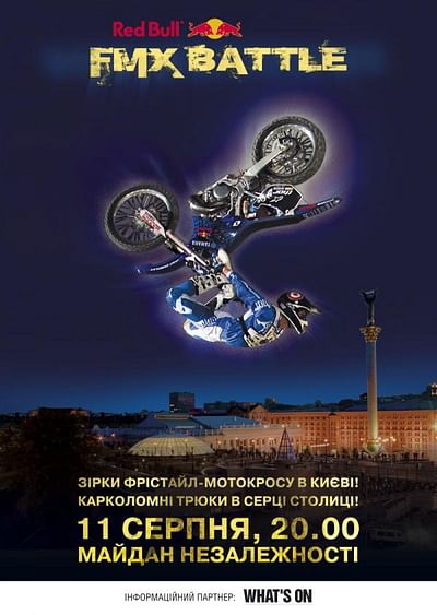 Red Bull FMX Battle - Publicidad
