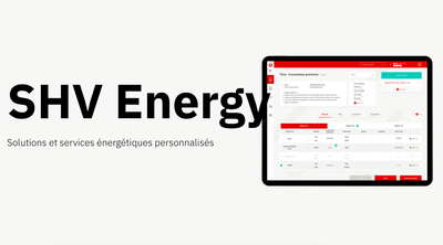 SHV Energy - Application sur mesure de trading - Application web