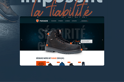 Parade Protection (groupe Éram) - Site e-commerce - E-commerce