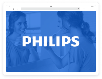 E-commerce system for Philips - Webanwendung