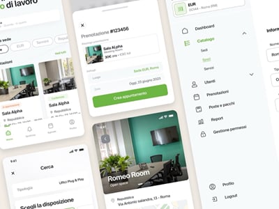 Phygiwork: prenotazione di spazi di lavoro e sale riunioni - Mobile App