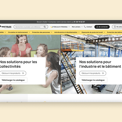 Refonte du site wordpress l woocommerce WATTELEZ - Software Development