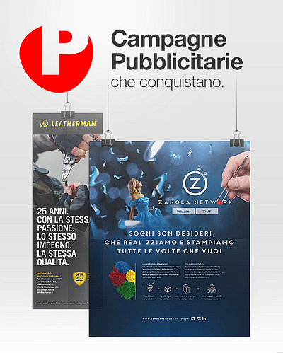 Campagne Pubblicitarie - Image de marque & branding