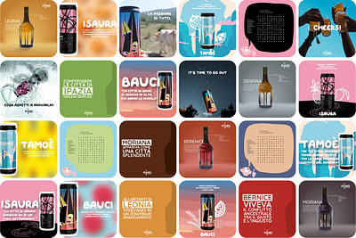 Kottabos brewery Social Campaign - Textgestaltung